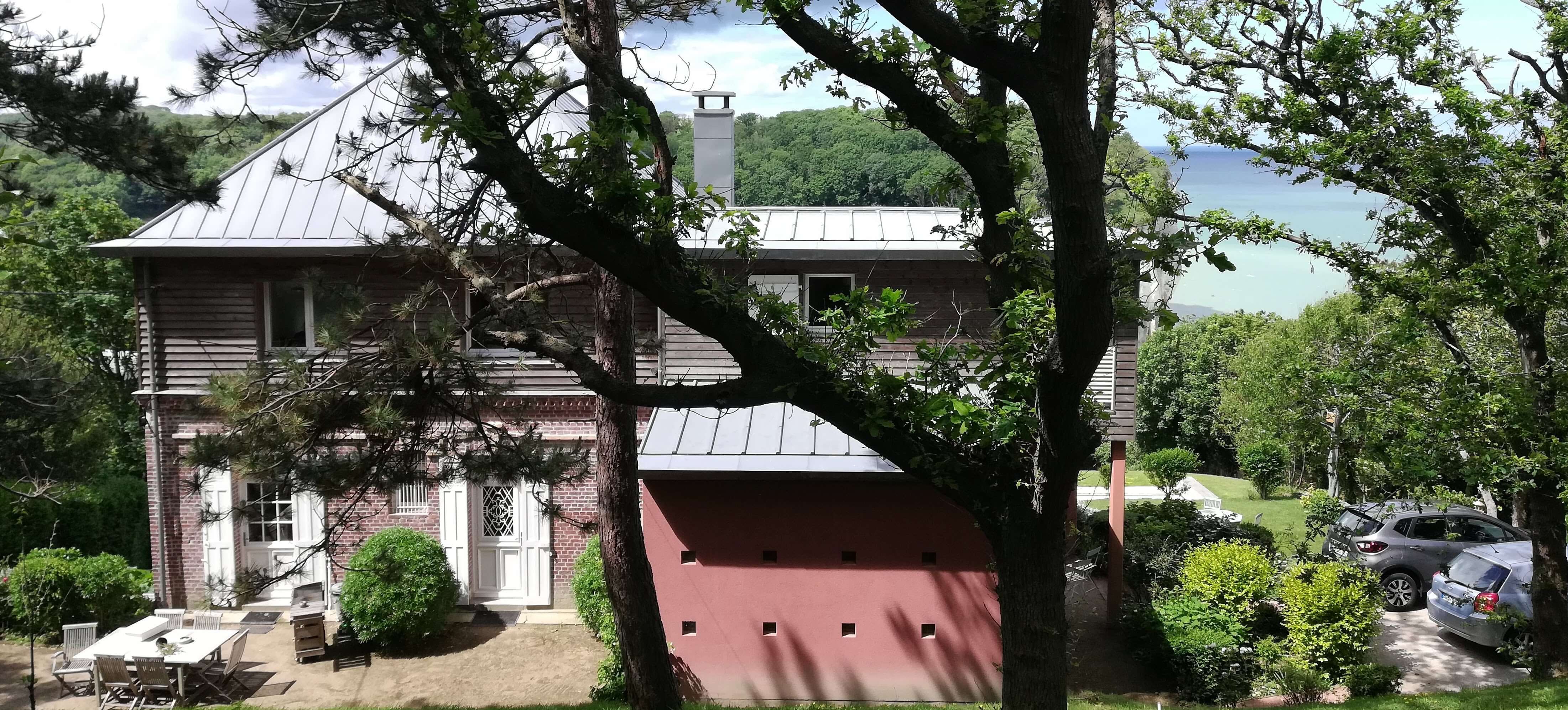 vue entrer de la maison