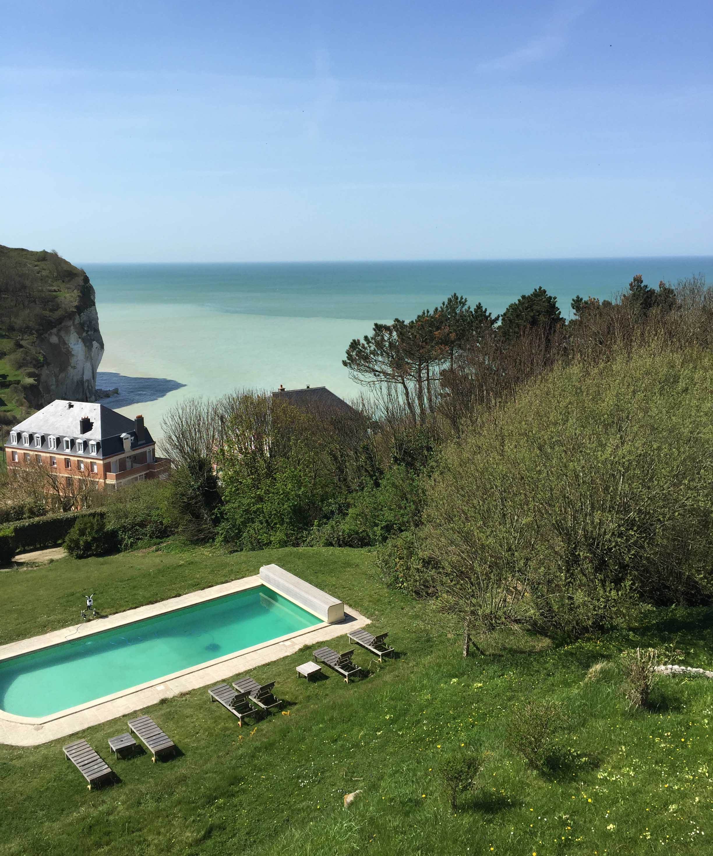 vue piscine